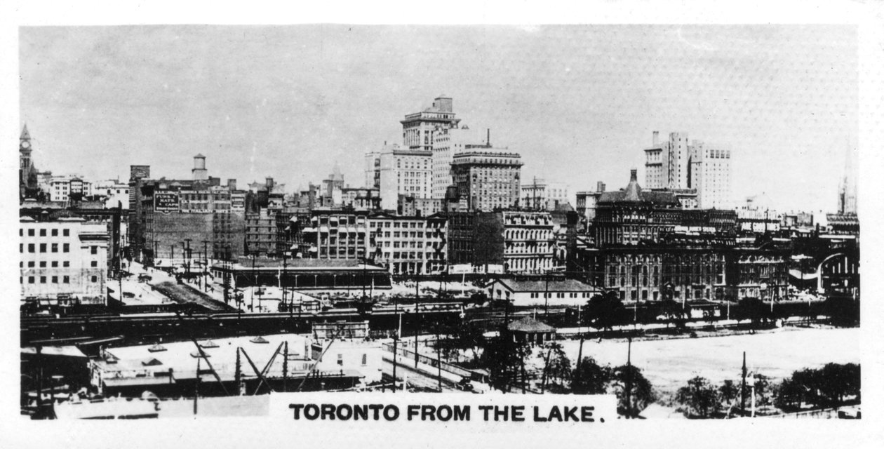 Toronto fra søen, Canada, c1920