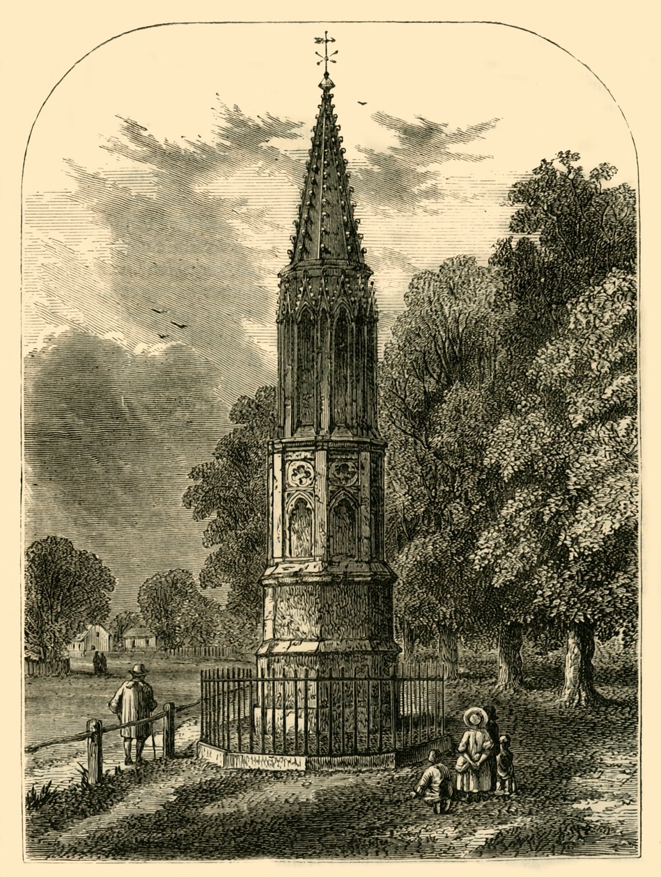 Tottenham High Cross, 1820, c1876. af Unbekannt