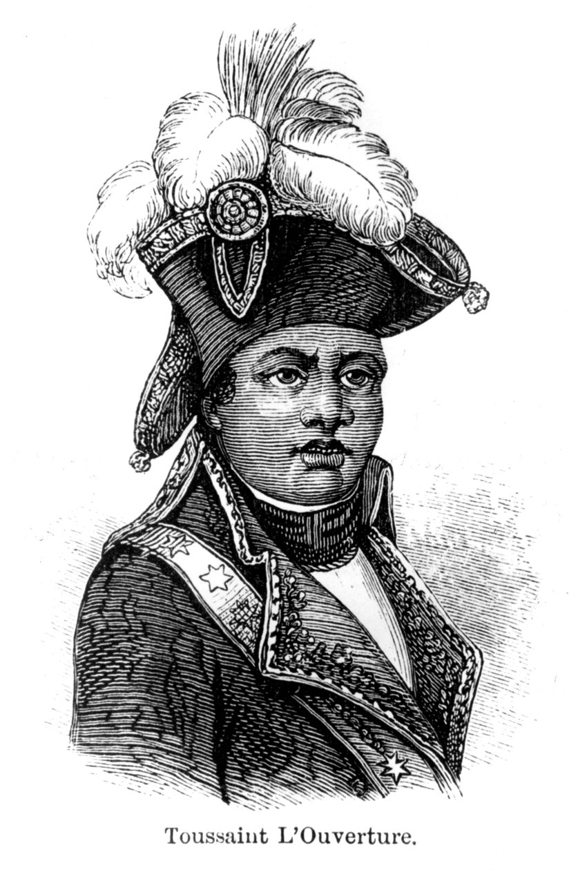 Toussaint Louverture, Haitiansk revolutionær leder, 1873 af Unbekannt