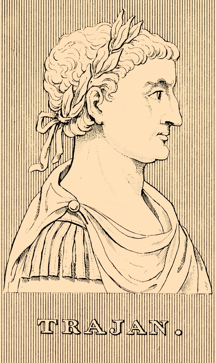 Trajan, 53-117, 1830. af Unbekannt