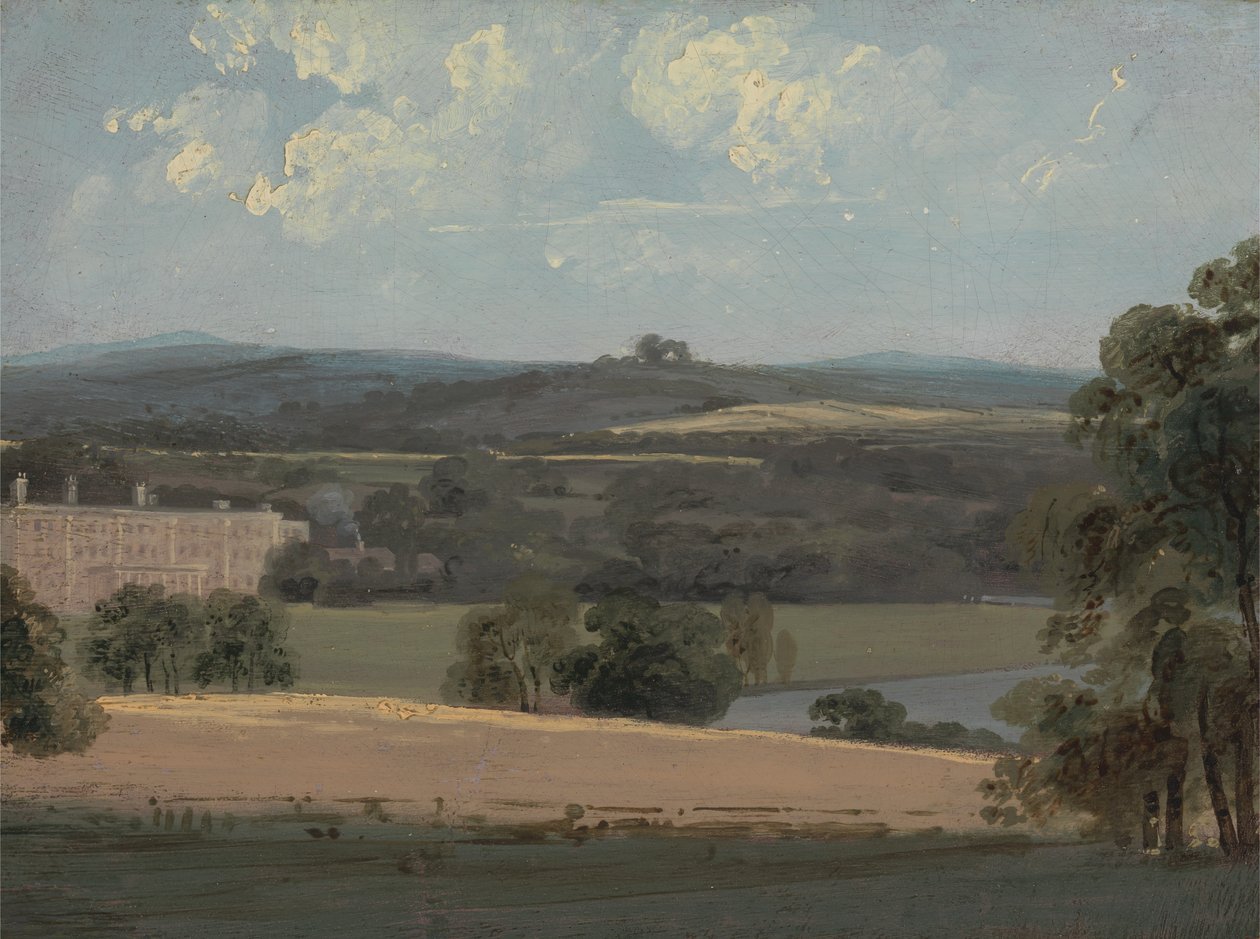 Trentham Park, ca. 1801. af Unbekannt