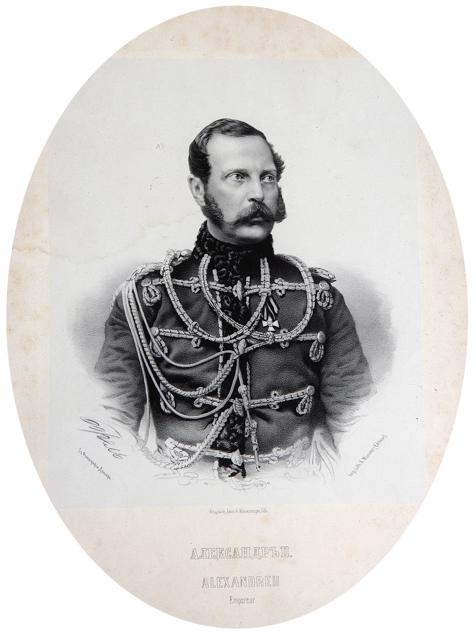 Zar Alexander II af Rusland, 1860