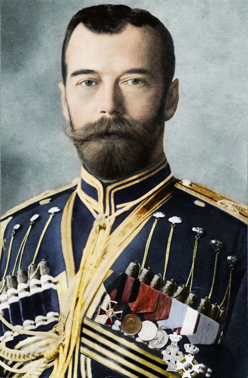 Zar Nikolaj II af Rusland, ca. 1900 af Unbekannt