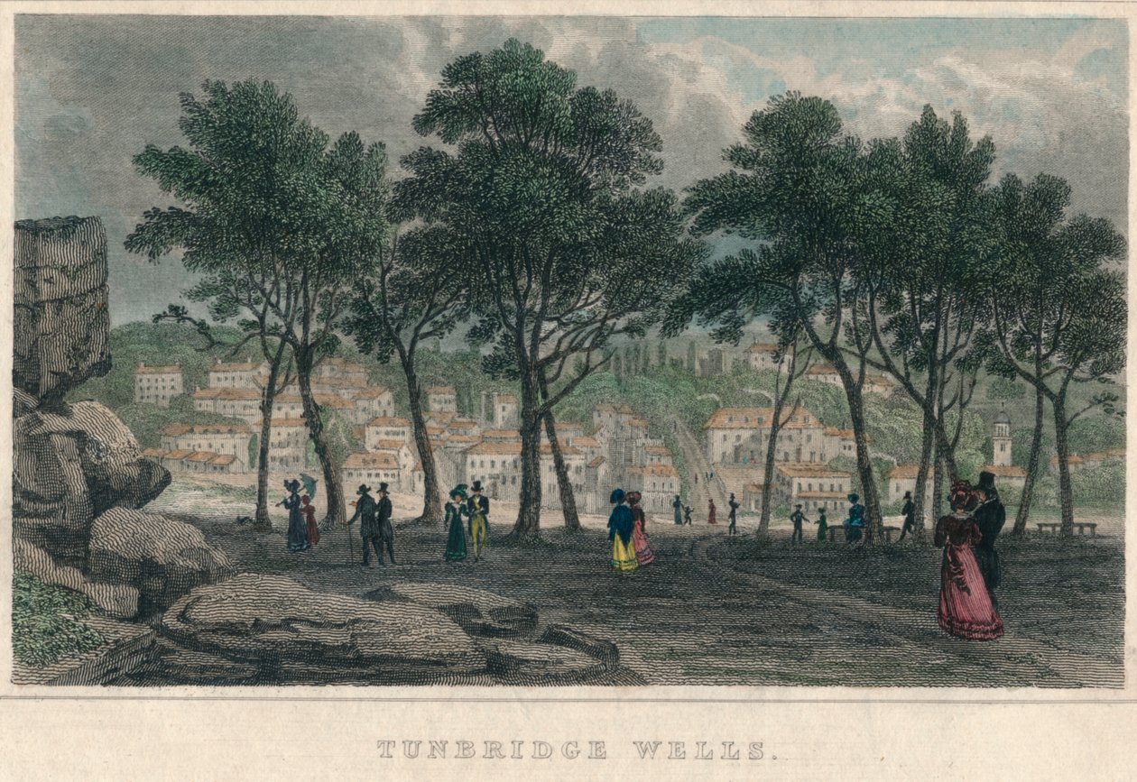 Tunbridge Wells, 1828. af Unbekannt