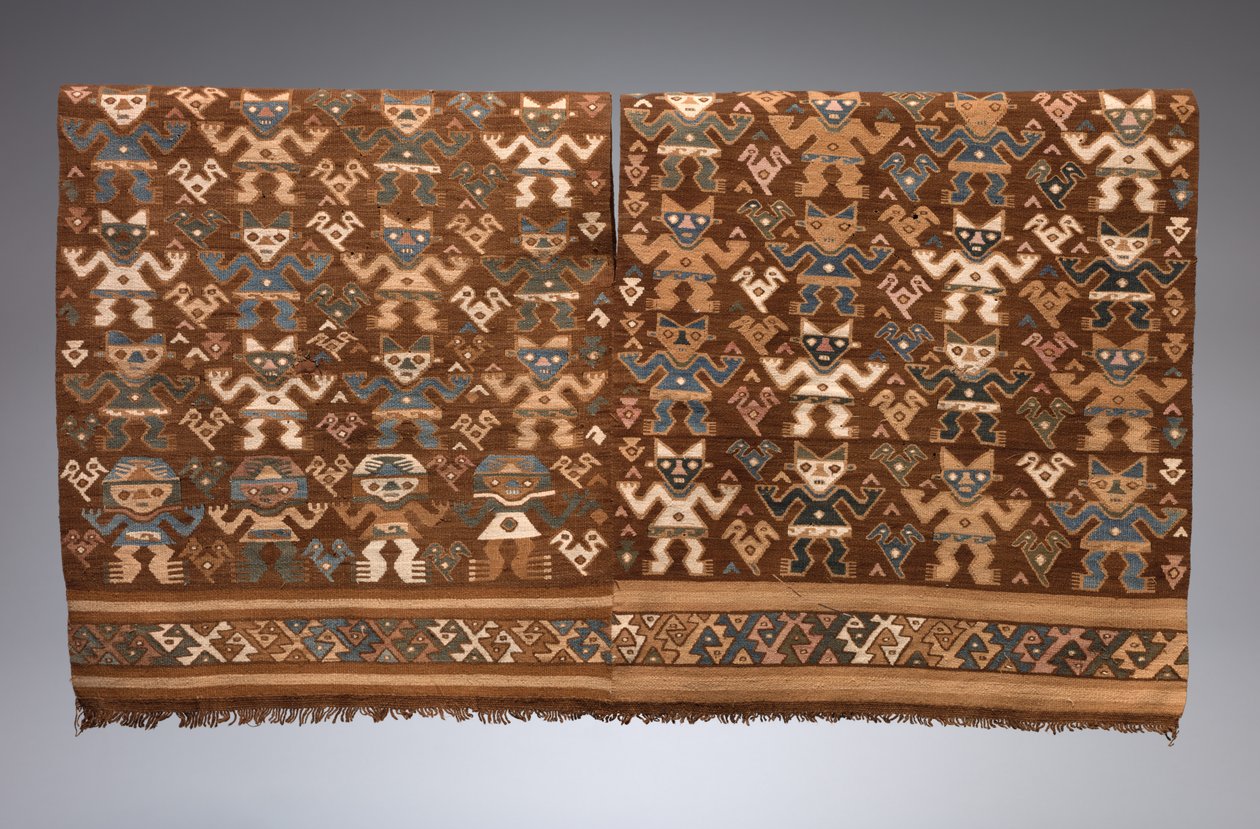 Tunika med frontfigurer, 1400-1532. af Unbekannt