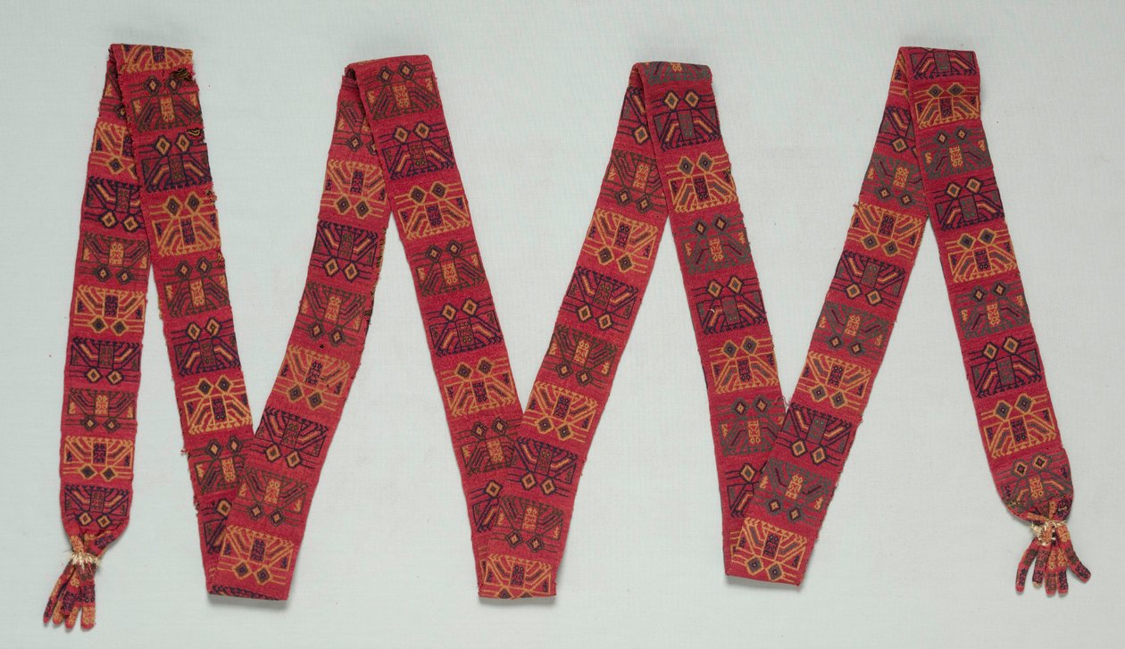 Turban Band Llauto, ca. 300-100 f.Kr. af Unbekannt