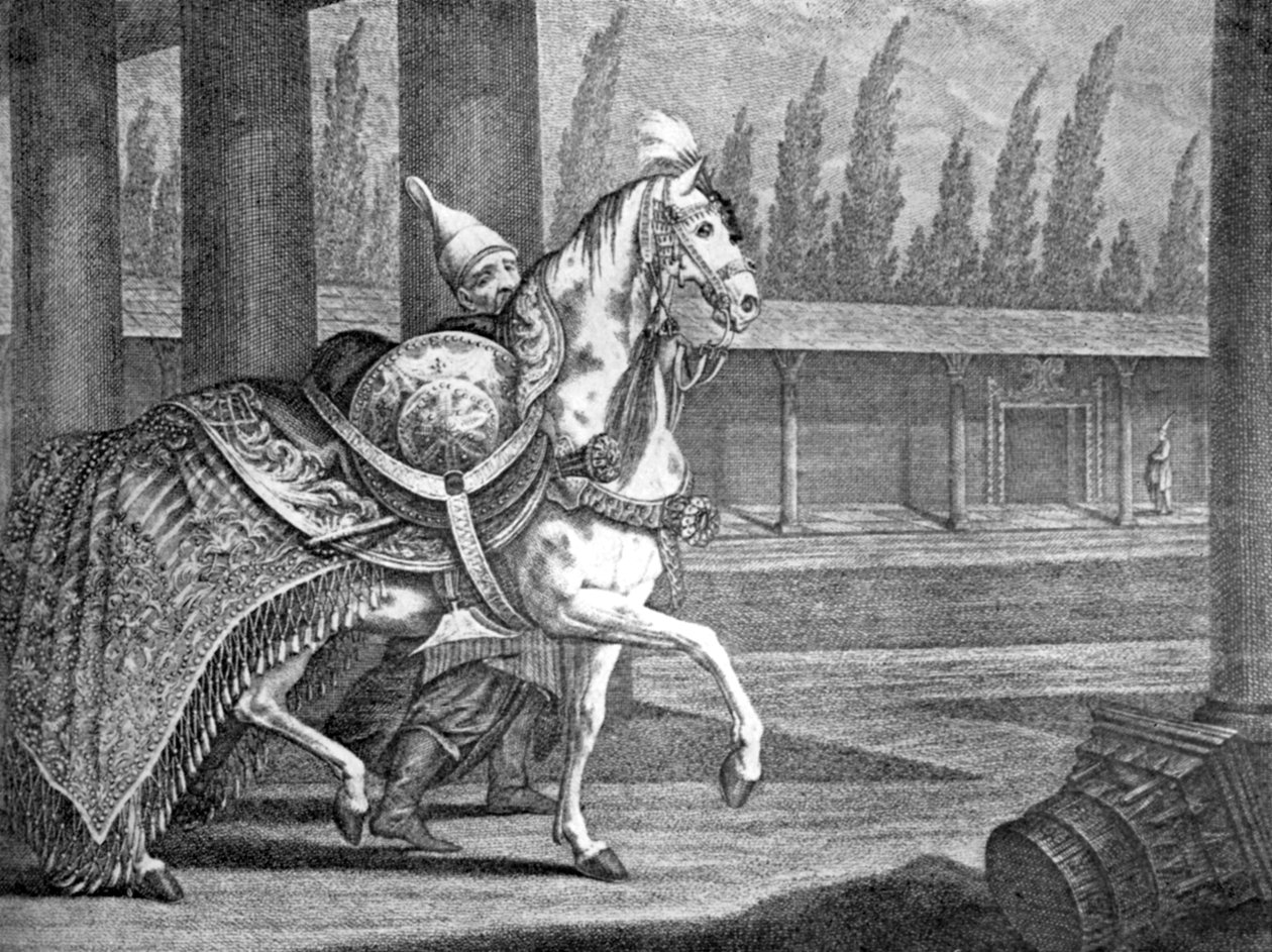 Tyrkiske sultaner arabisk hest, 1722 1938 af Unbekannt