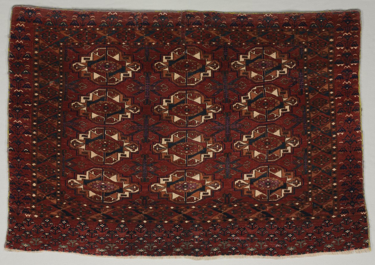 Turkmensk taskeansigt, 1800-tallet. af Unbekannt