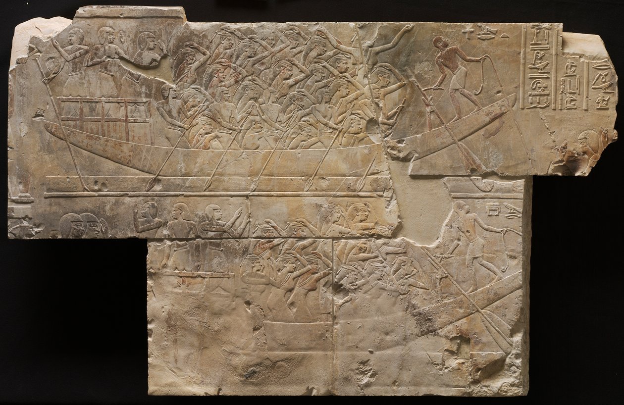 To både med kvindelige sørgende, ca. 667-647 f.Kr. af Unbekannt