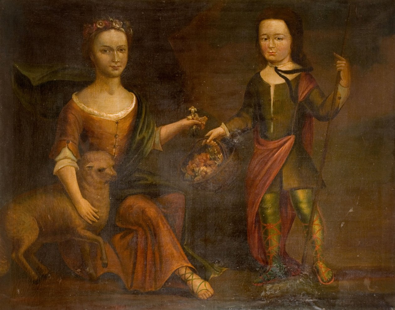 To børn af familien Holte, 1800. af Unbekannt