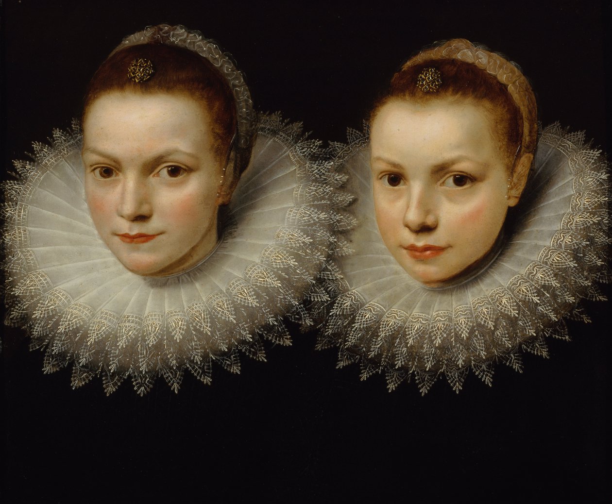 To søstre, 1610-1615. af Unbekannt