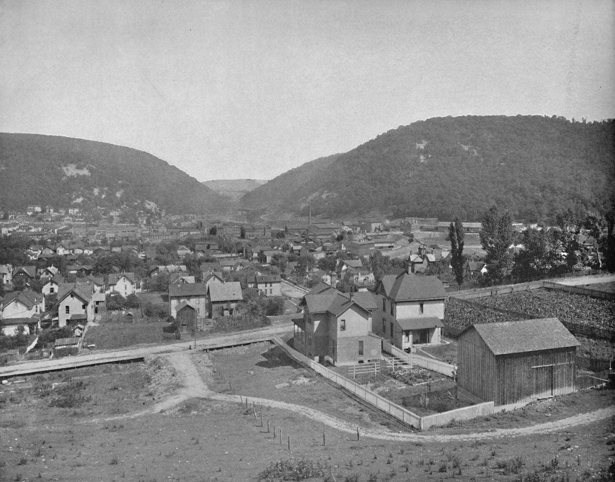 Tyrone, Penn, c1897. af Unbekannt