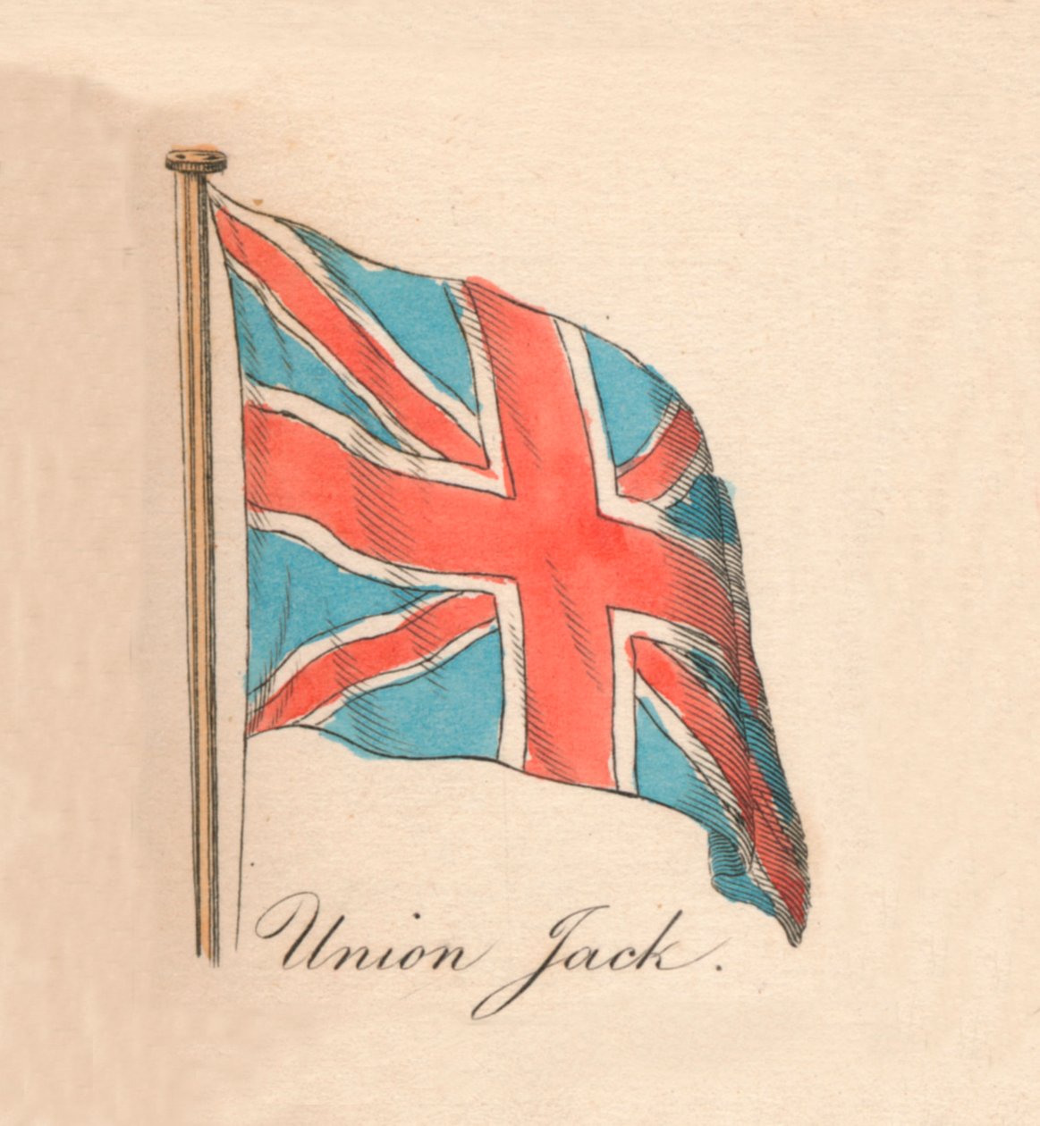 Union Jack, 1838 af Unbekannt