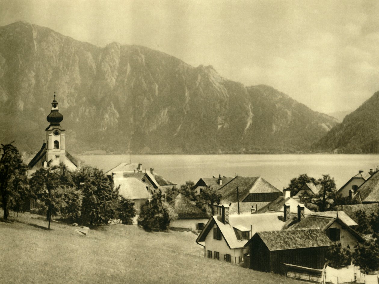 Unterach am Attersee, Øvre Østrig, c1935. af Unbekannt