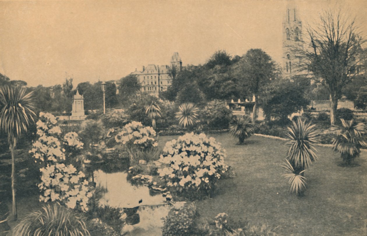 Upper Pleasure Gardens in Rhododendron Time, 1929 af Unbekannt