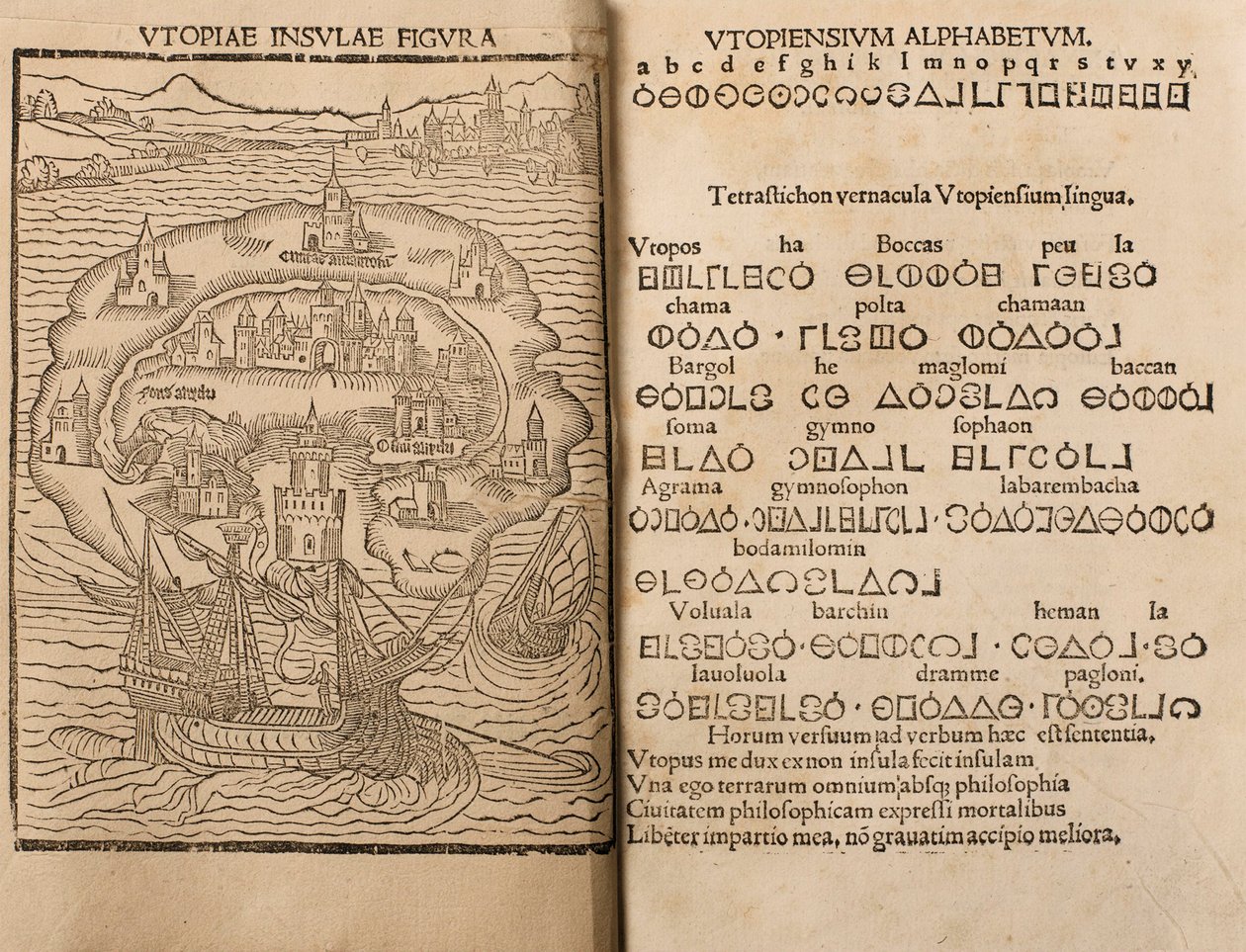 Utopia af Thomas More, 1516 af Unbekannt
