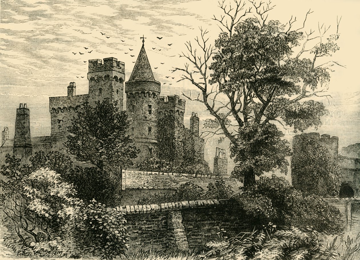 Vanbrugh Slot, c1878. af Unbekannt