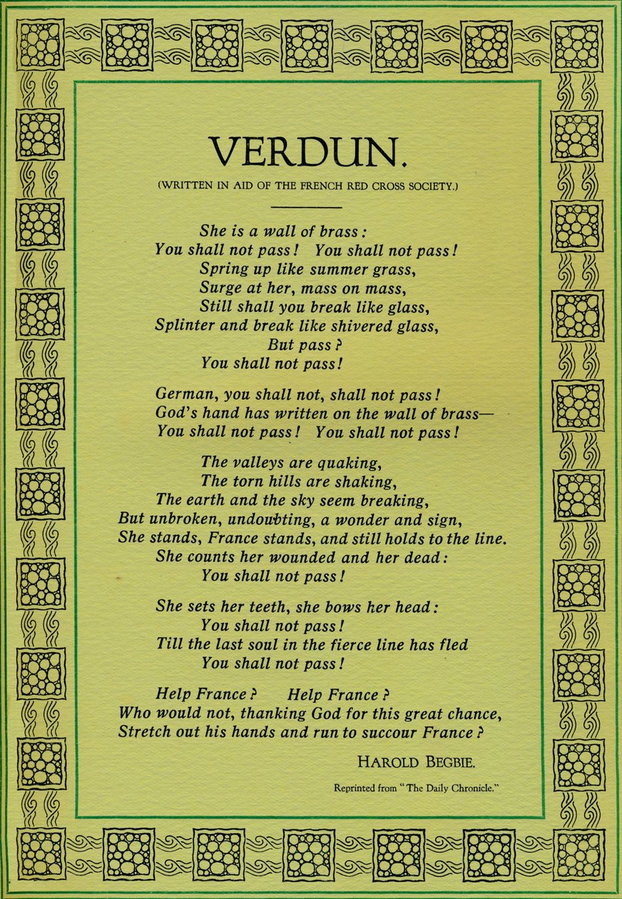 Verdun, 1916 af Unbekannt