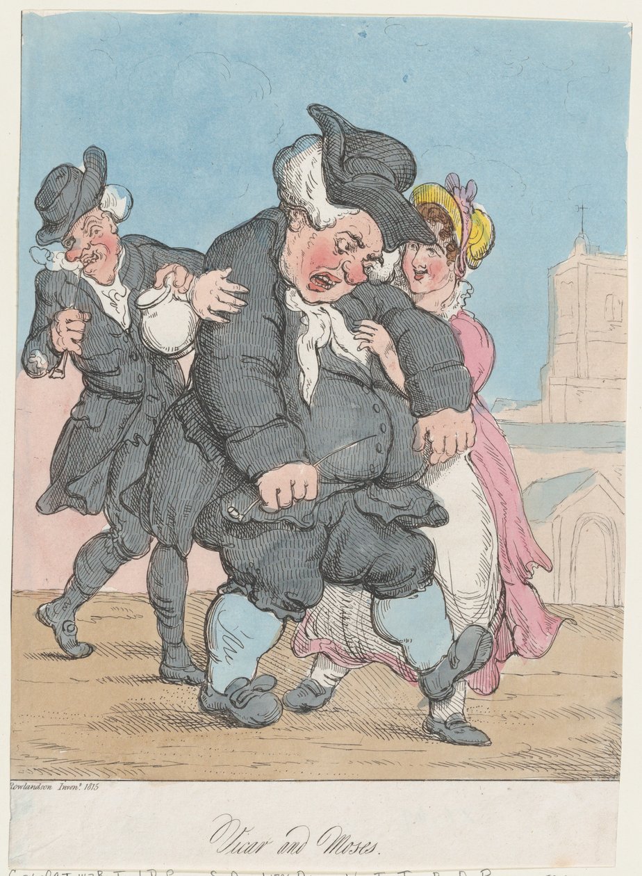 Præst og Moses, 1815., 1815. af Unbekannt