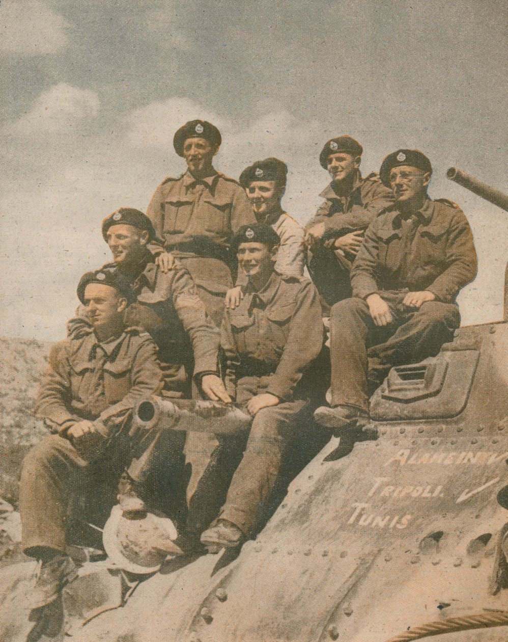 Victors of the Mareth Line, 1943 af Unbekannt