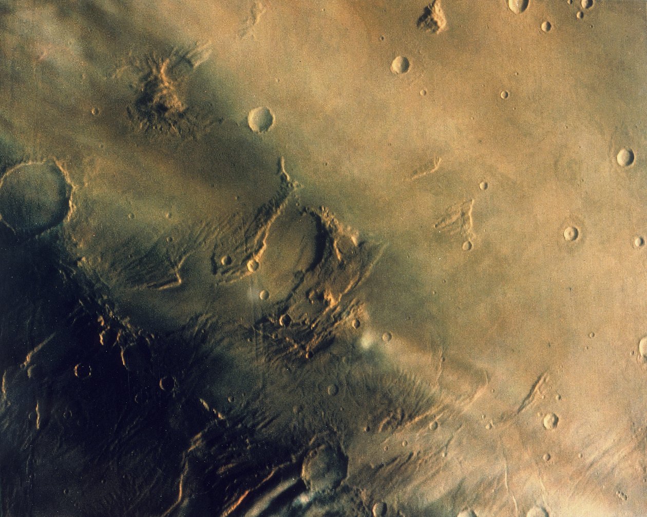 Udsigt over Mars, august 1976 af Unbekannt