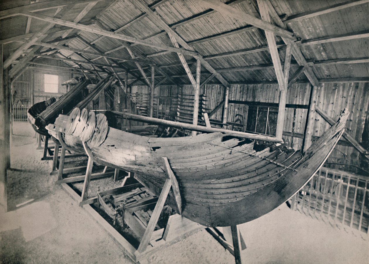 Vikingeskib, 1914. af Unbekannt