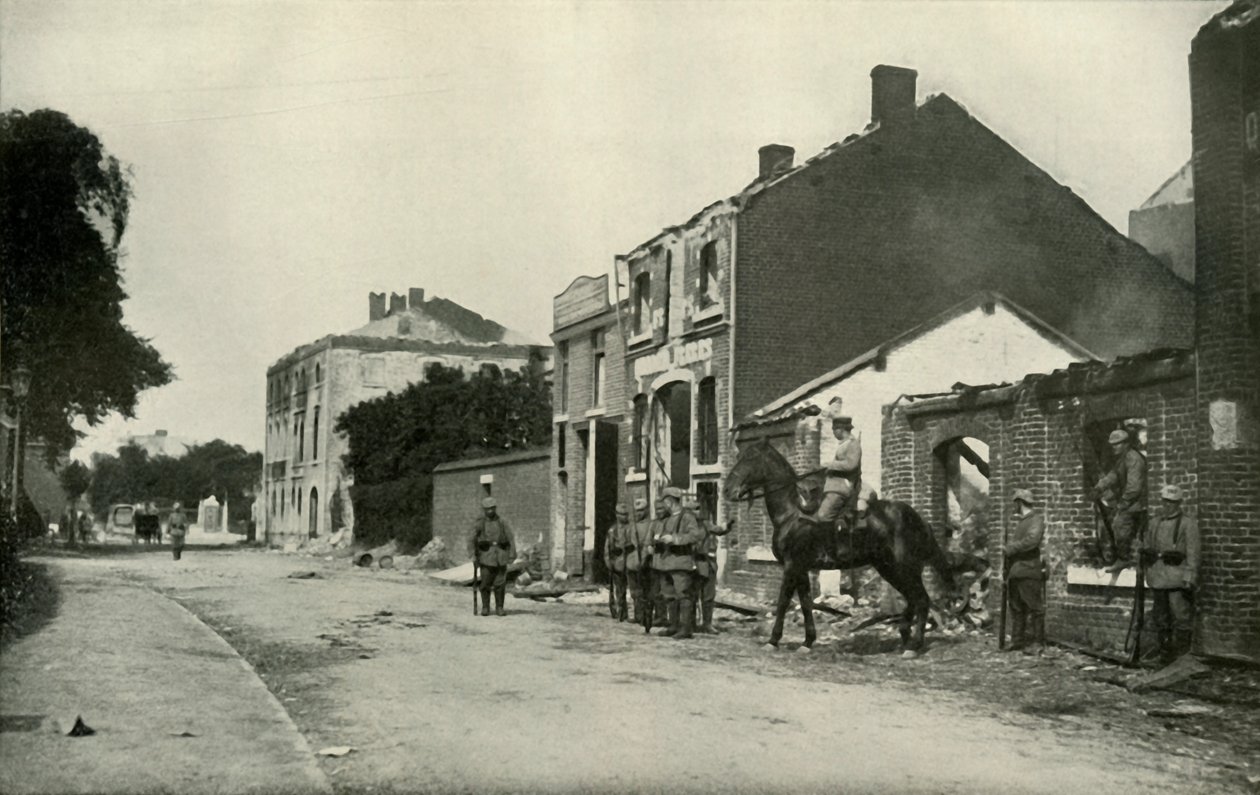 Visé i tyskernes hænder, 1919. af Unbekannt
