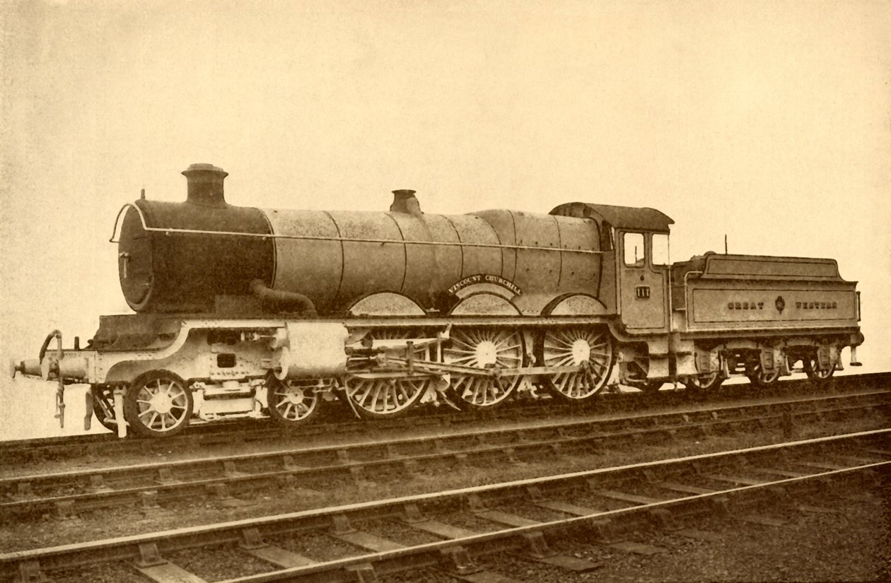 Viscount Churchill 4-6-0, 1930. af Unbekannt
