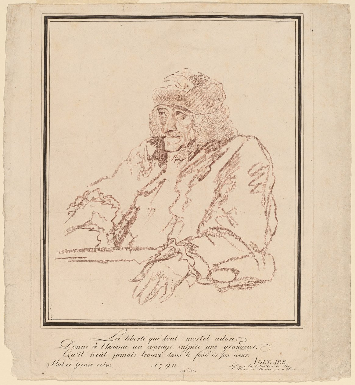 Voltaire, 1790. af Unbekannt