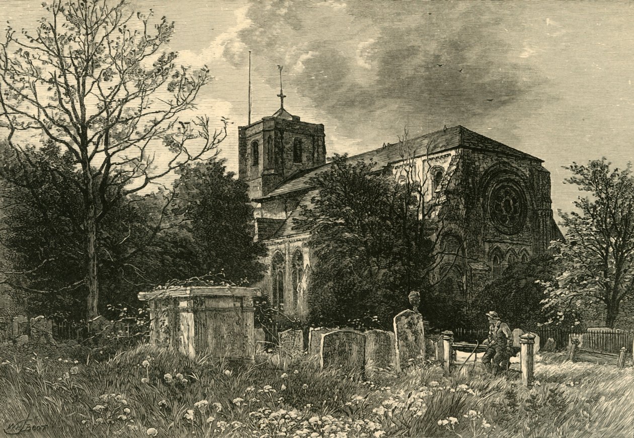 Waltham Abbey, 1898. af Unbekannt