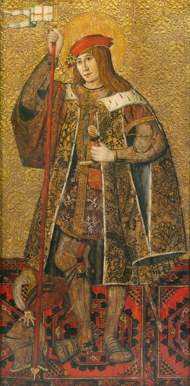 Warrior Saint, 14901500. af Unbekannt