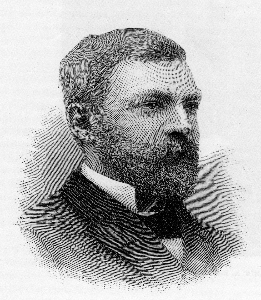 Washington Augustus Roebling, amerikansk civilingeniør, 1883 af Unbekannt