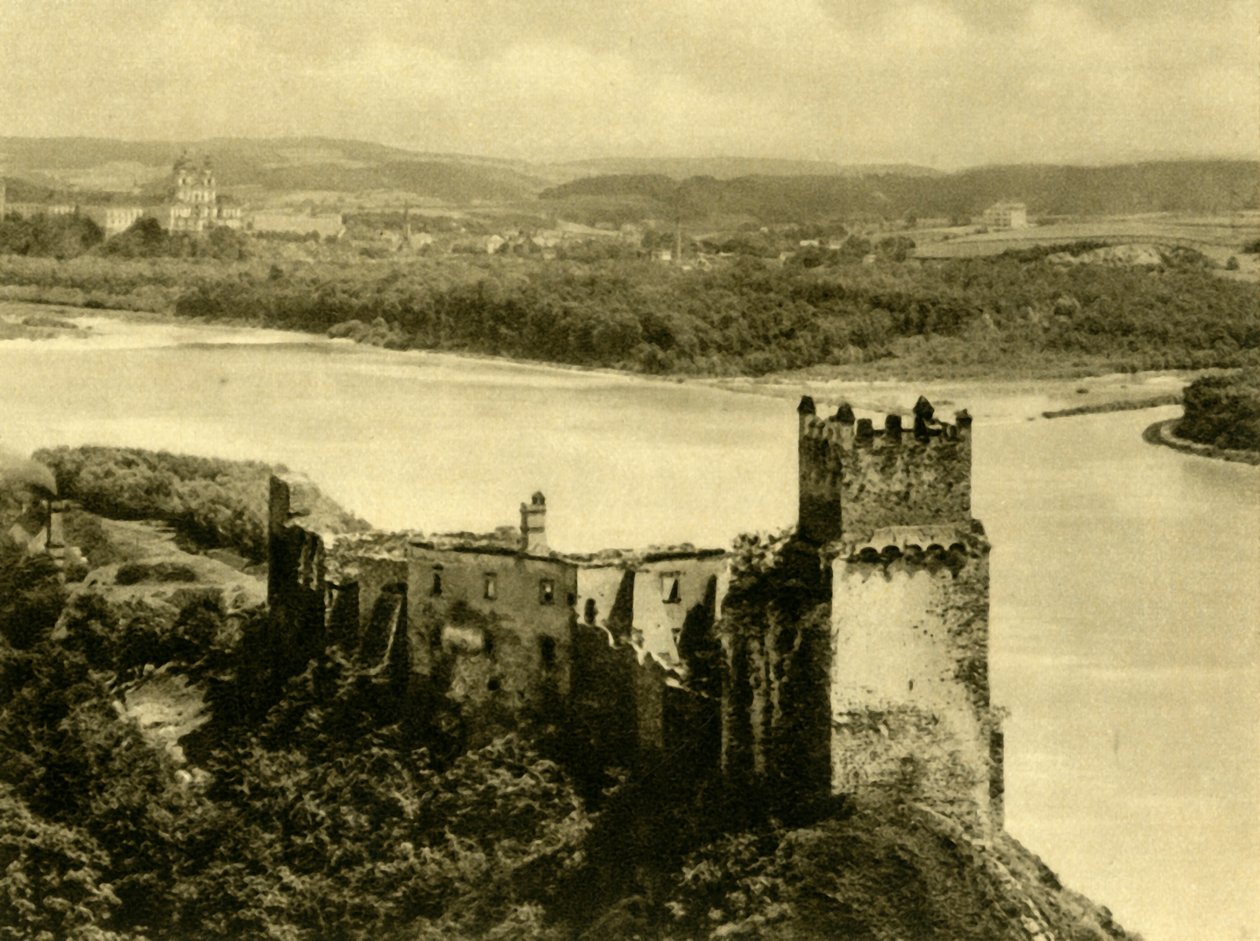 Weitenegg Slot, Wachau, Nedre Østrig, c1935. af Unbekannt