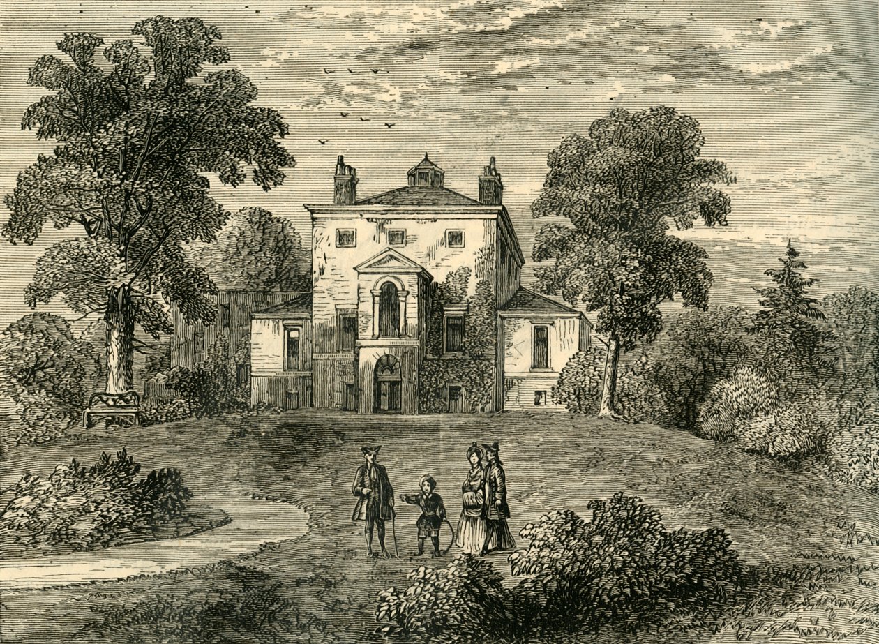 West Coombe, i 1794, c1878. af Unbekannt