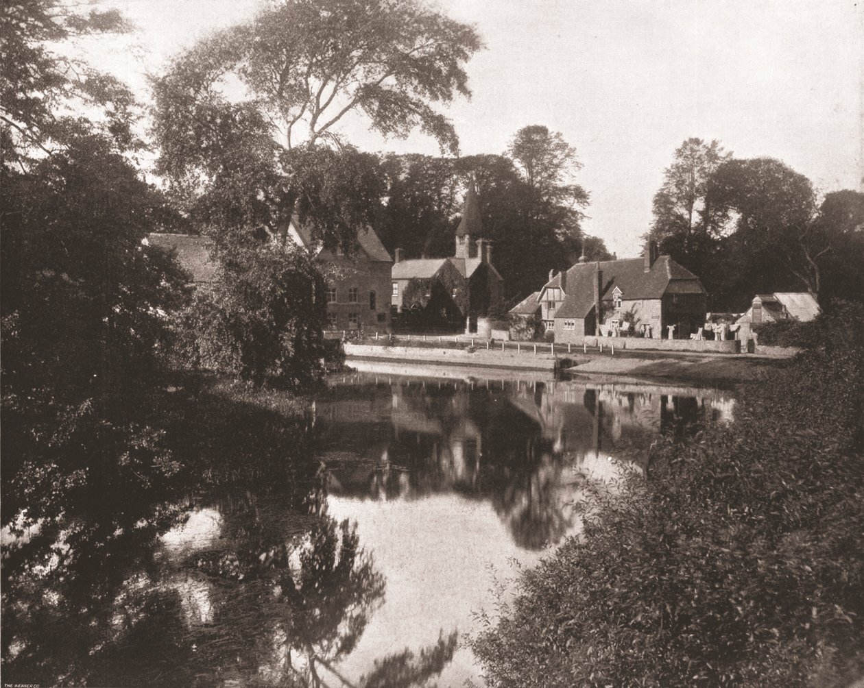 Whitchurch i Oxfordshire, 1894. af Unbekannt