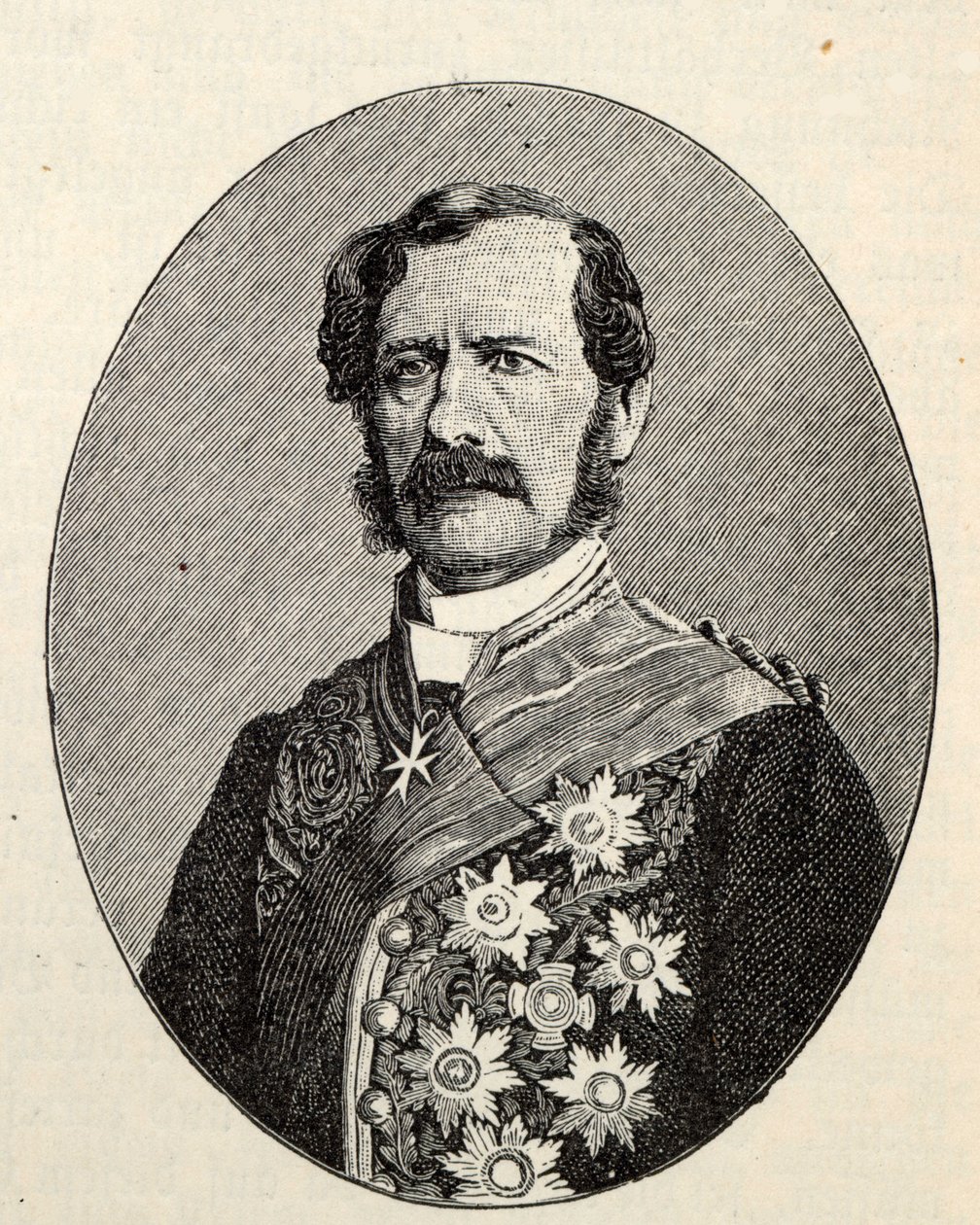 Wilhelm Freiherr von Schleinitz 1794-1856. af Unbekannt