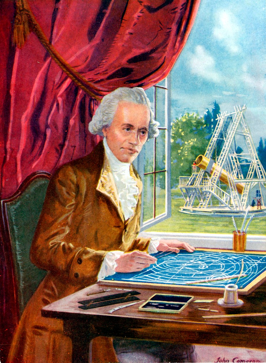 William Herschel 1738-1822 Germanfødt engelsk astronom af Unbekannt