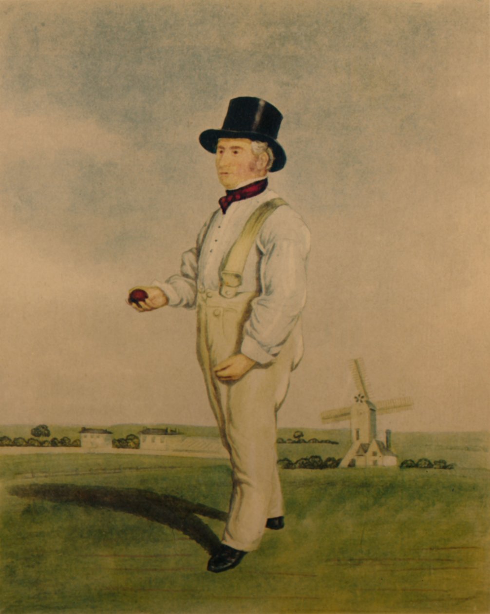 William Lillywhite, c1850. af Unbekannt