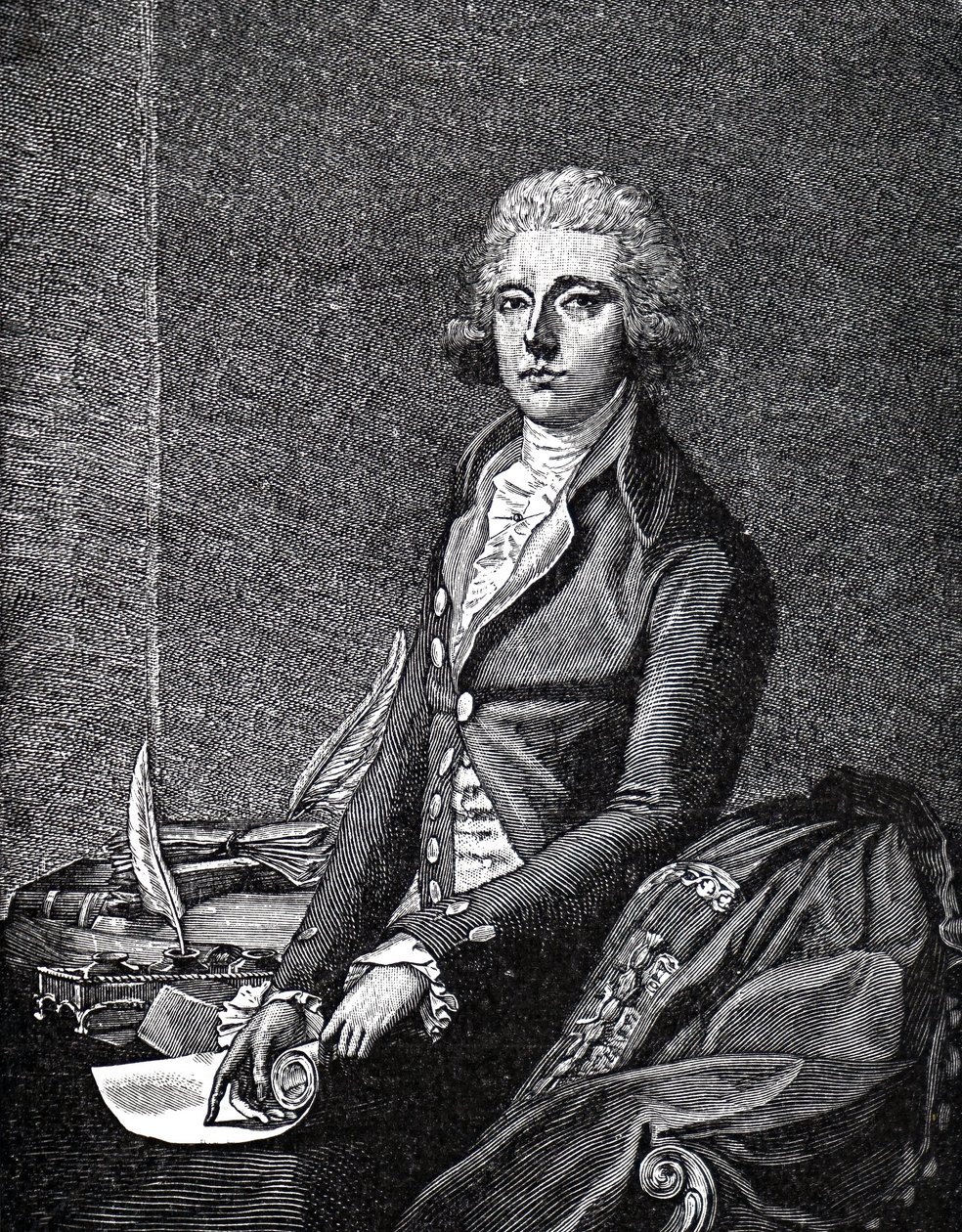William Pitt den Yngre. af Unbekannt