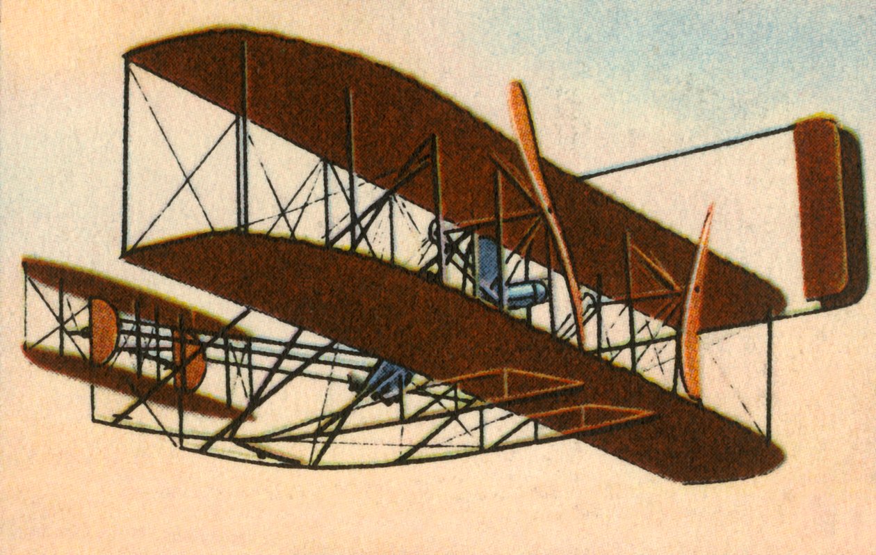 Wright brothers flyer, c1903, 1932. af Unbekannt