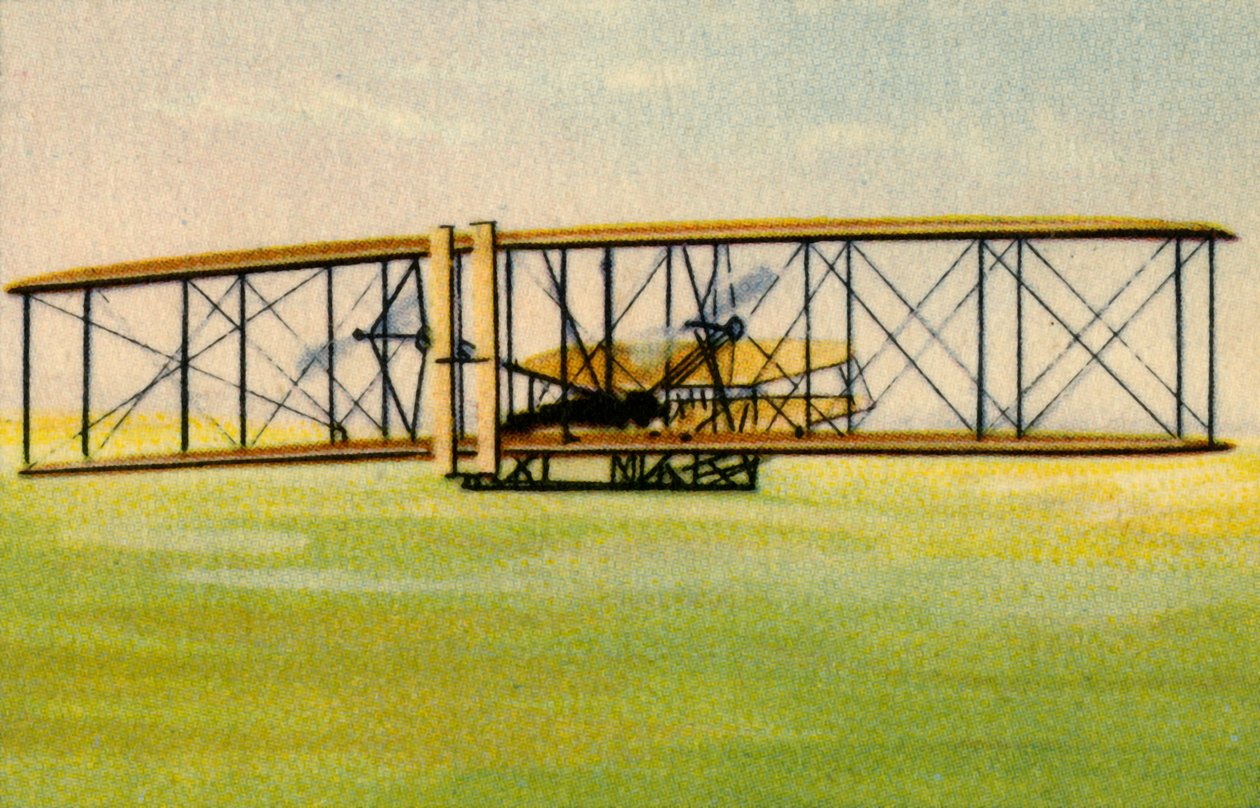 Brødrene Wrights svævefly, c1900, 1932. af Unbekannt
