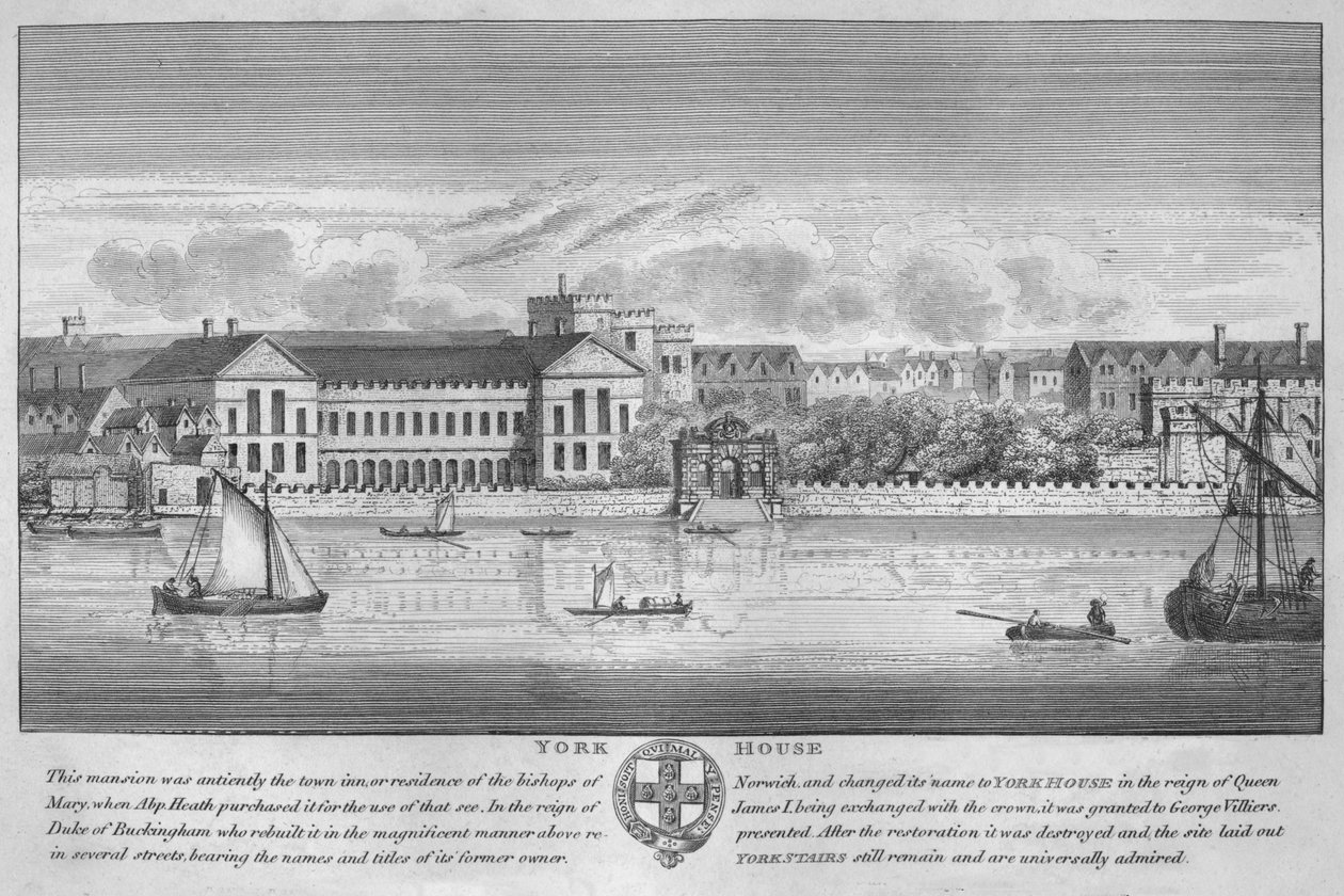 York House, 1808. af Unbekannt