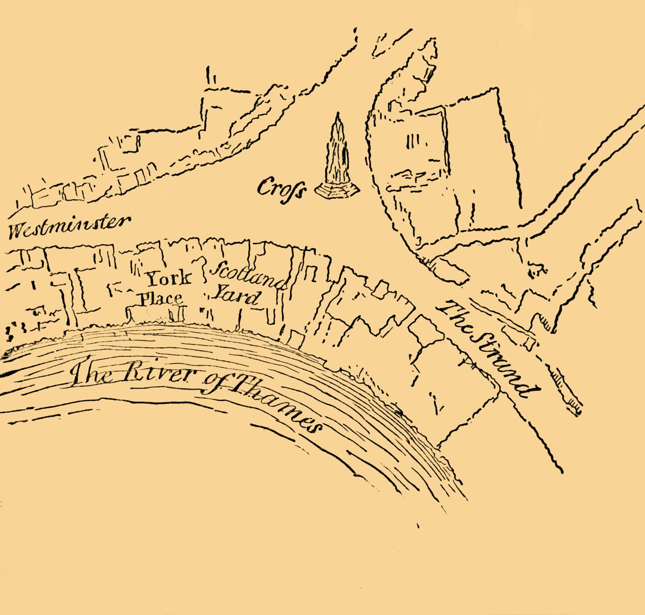 York Place, 1881. af Unbekannt