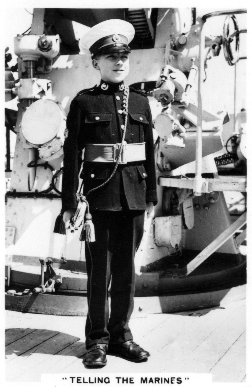 Ung bugler fra Royal Marines, 1937 af Unbekannt