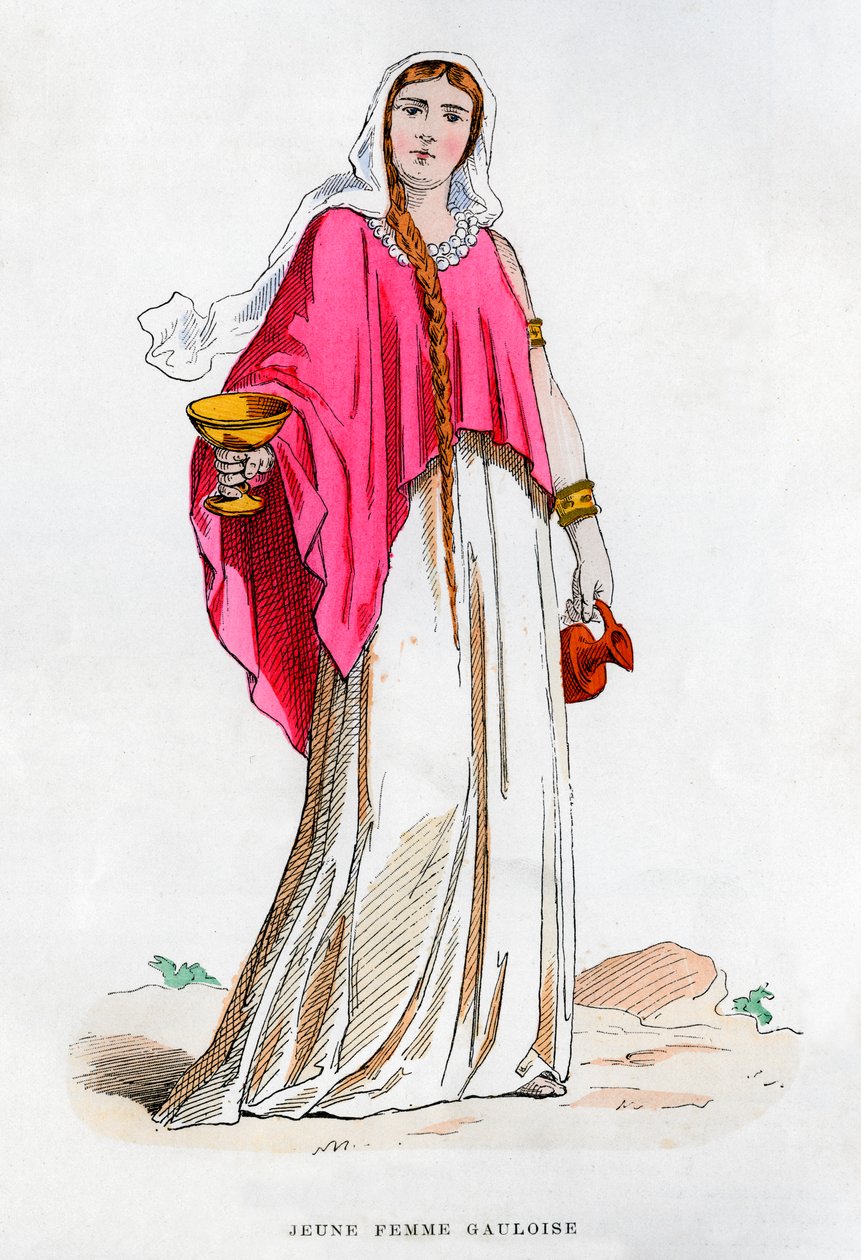 Ung kvinde i Gallien, 1882-1884 af Unbekannt