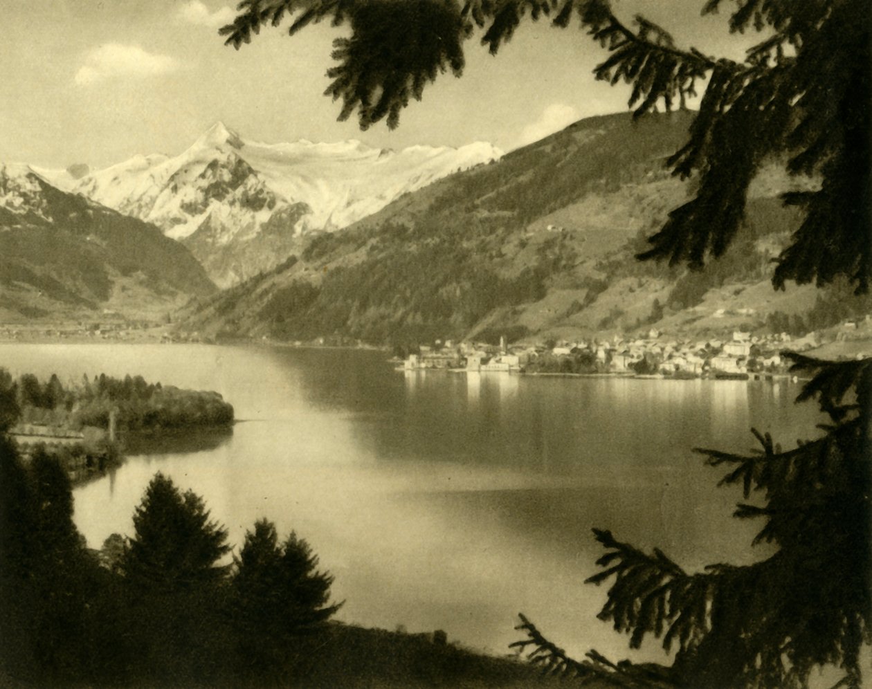 Zell am See, Østrig, c1935. af Unbekannt