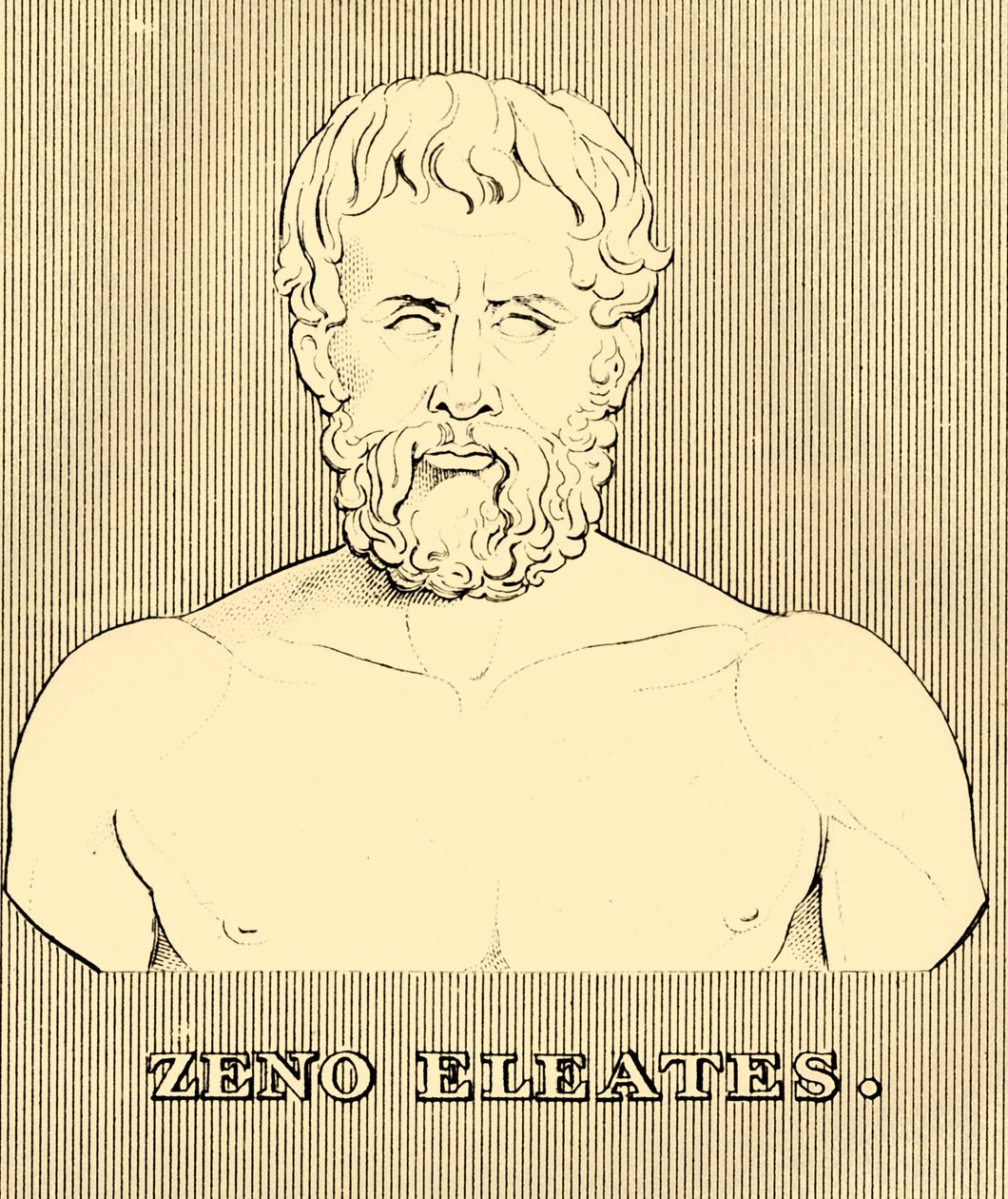 Zeno Eleates, c495-430 f.Kr., 1830. af Unbekannt