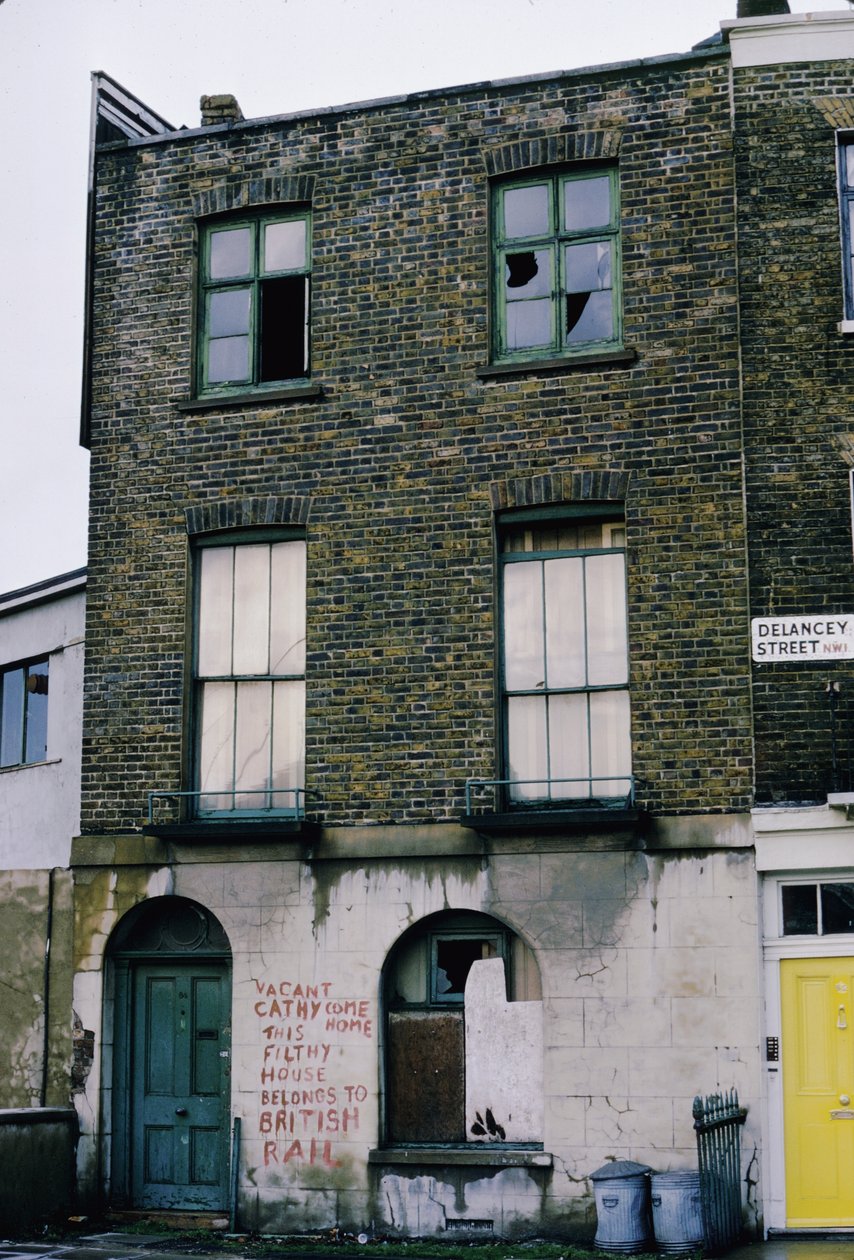 Forladt hus, Camden Town, 1967 af Unbekannt Unbekannt