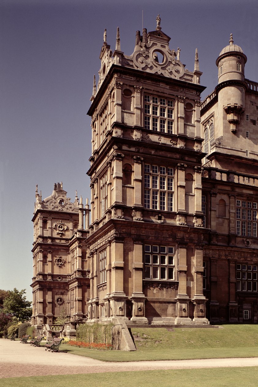 Udefra, Wollaton Hall, Nottingham af Unbekannt Unbekannt