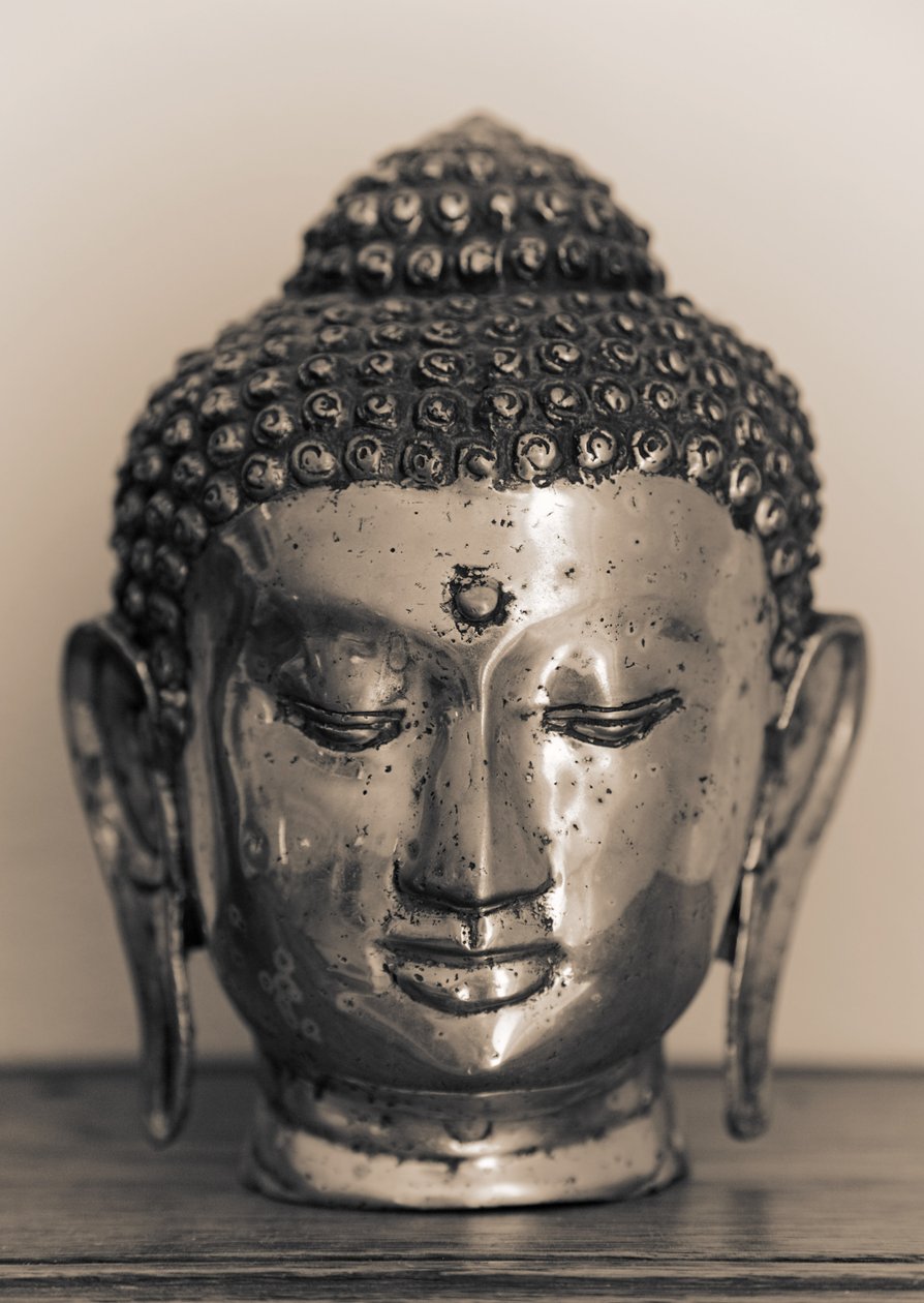 Buddhas hoved af Unbekannt Unbekannt